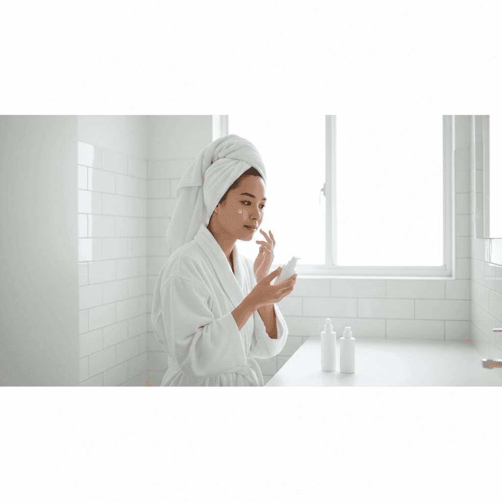 Routine for managing whiteheads