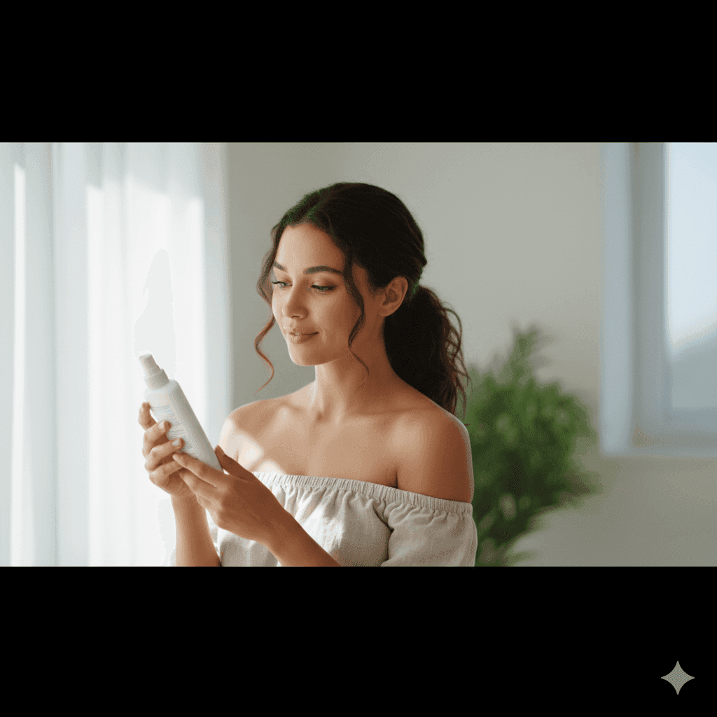 Choosing sunscreen to avoid whiteheads