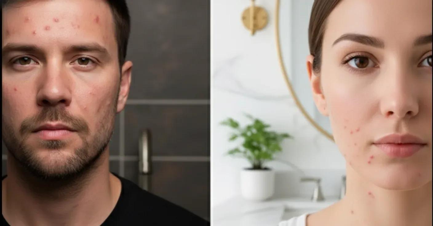 Differences in male vs female hormonal acne