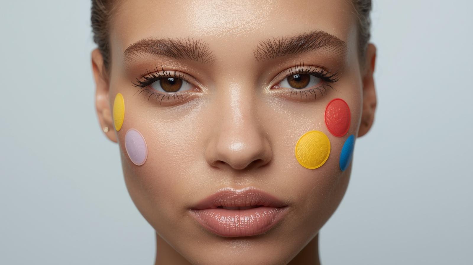 Hydrocolloid patches for pimples