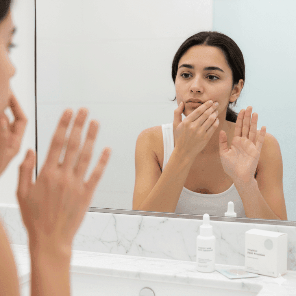 Risks of popping whiteheads