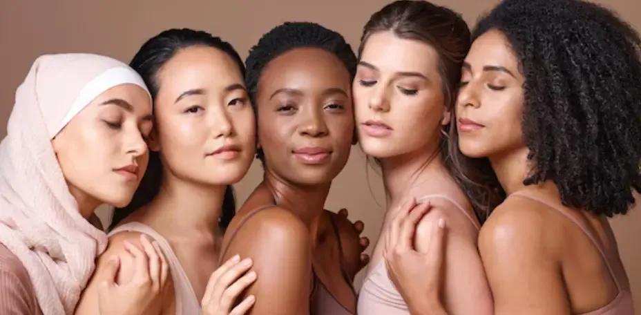 Blackheads on different skin types