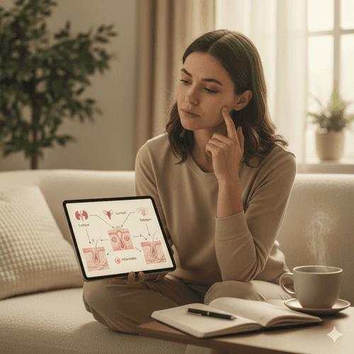 How Hormones Trigger Whiteheads (Puberty, PCOS, Stress & Periods)