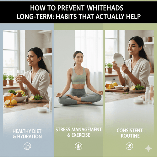 How to Prevent Whiteheads Long-Term: Habits That Actually Help