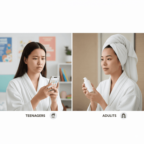 Whiteheads in Teenagers vs Adults: Why Treatment Must Differ